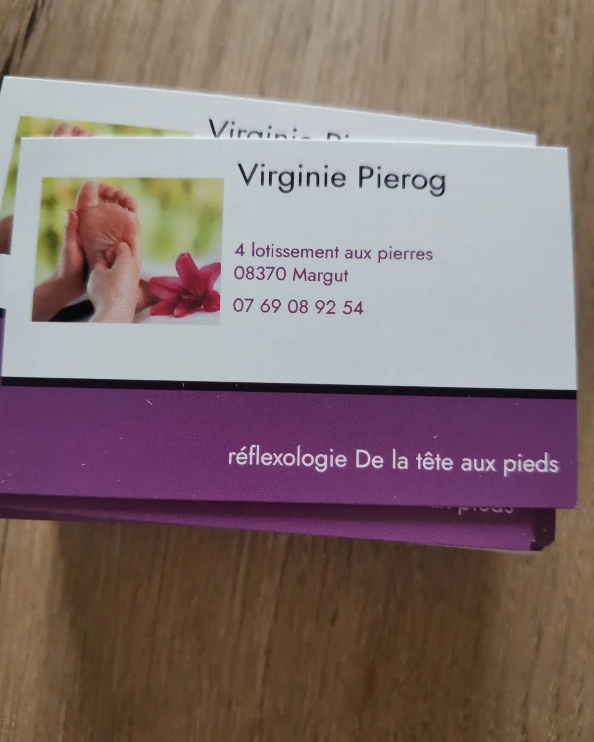 De la tête aux pieds